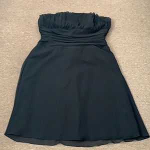 B2 Black Strapless Tea Length Formal/Bridesmaid Dress USA size 28